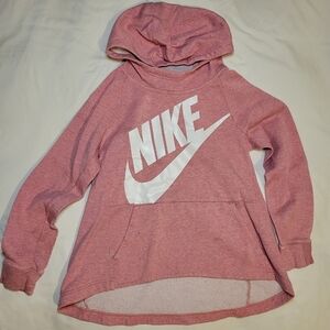Girls Nike high low hoodie size Small